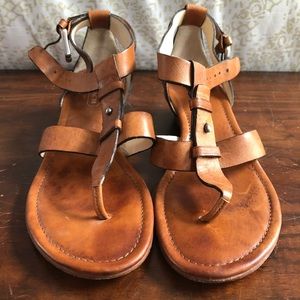 Coach Leather Sandals